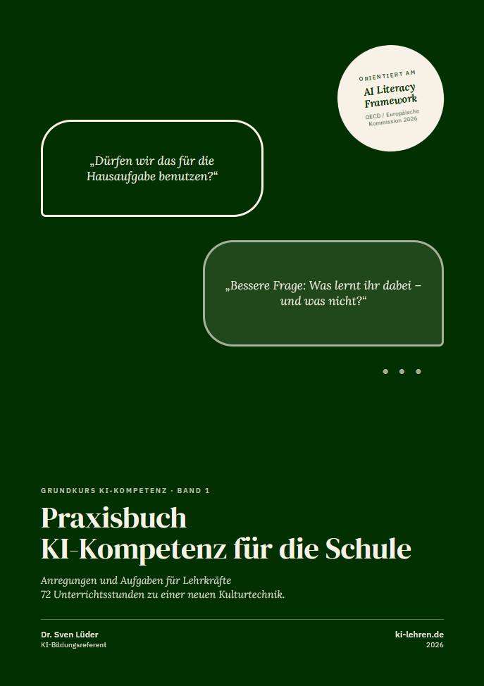 Cover: Praxisbuch KI-Kompetenz für die Schule